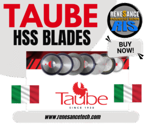 TAUBE Italy HSS WholeCircular  Blades & Precuts